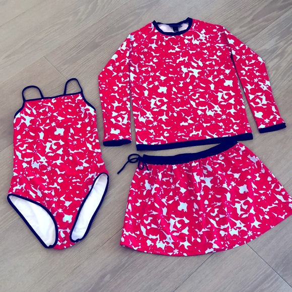 Oscar de la Renta Other - 🍒HPx2 🍒Oscar de la Renta rush guard set plus bathing suit